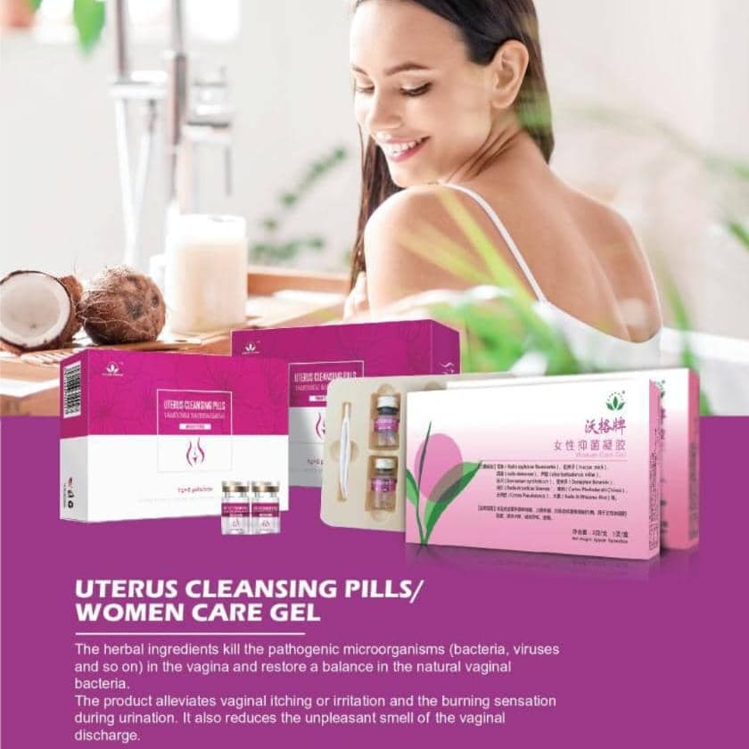 Uterus pill +women care gel