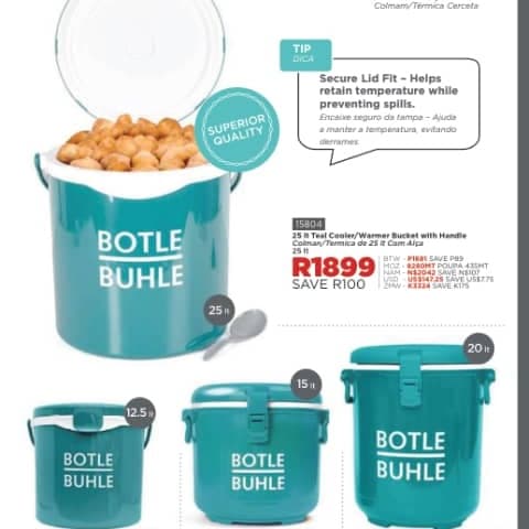 Warmer /Cooler bucket