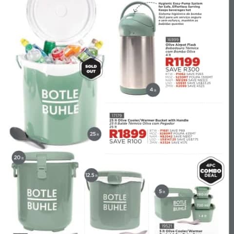 Warmer or cooler bucket