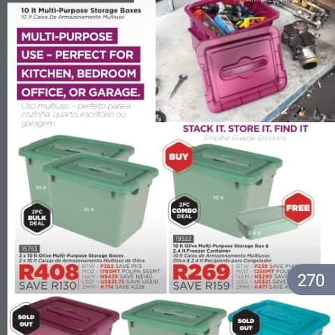 Storage boxes