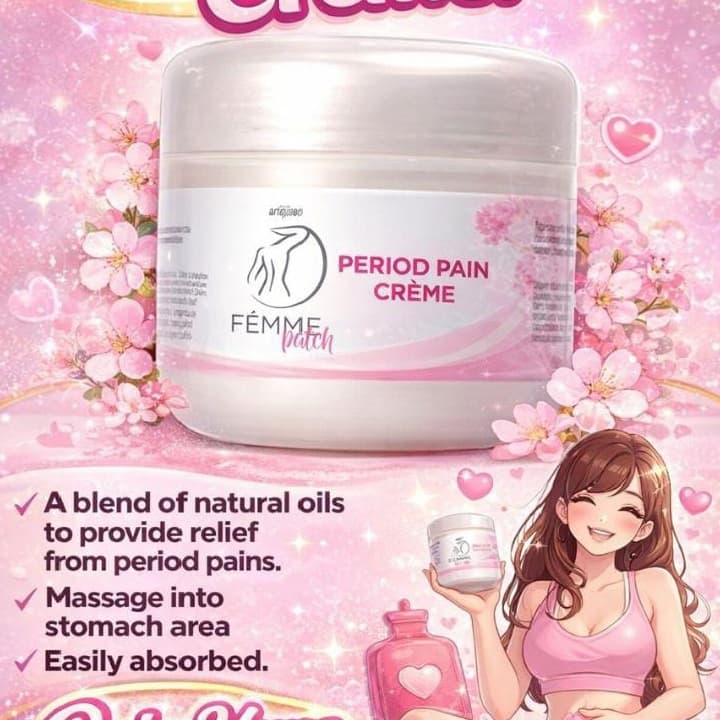 Period pain cream