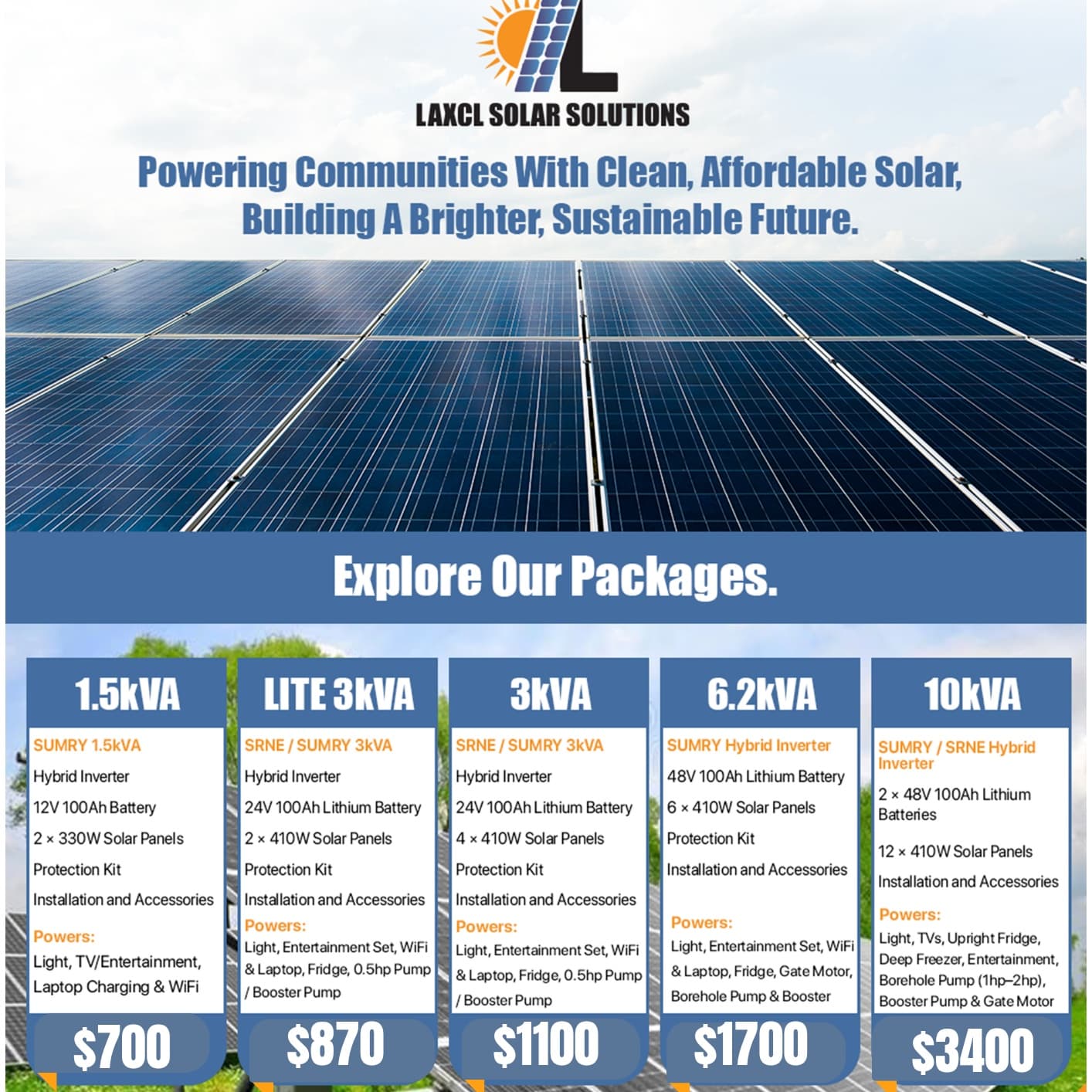 LaxCL Solar Solutions