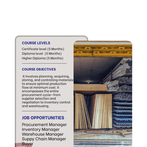 Purchasing and materials